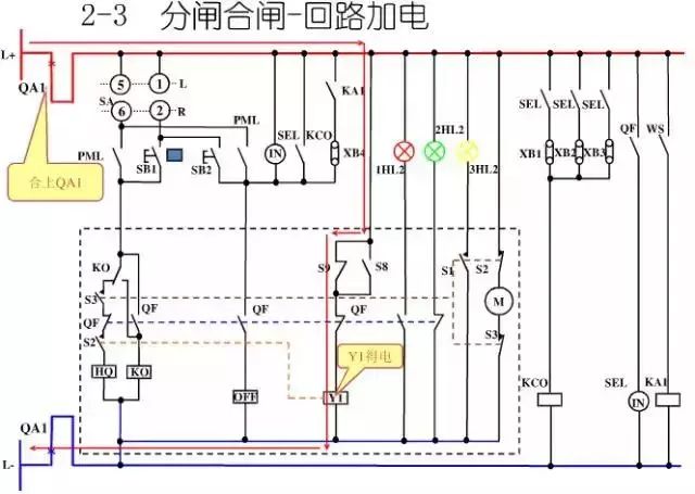 圖10KV開關(guān)柜控制保護(hù)動(dòng)作原理