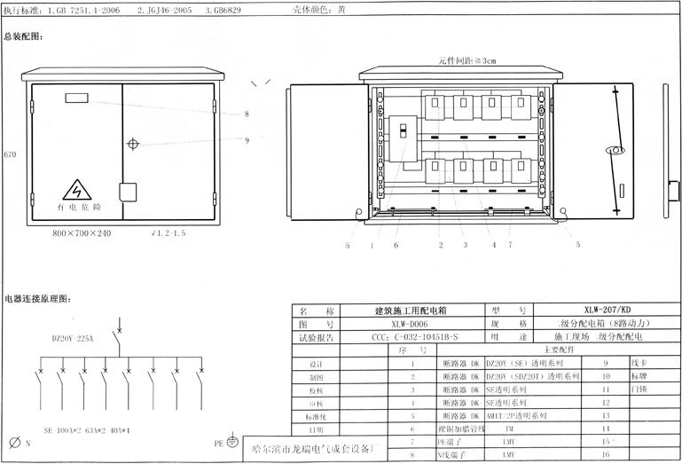 如何在施工現(xiàn)場配置臨時(shí)用電配電箱(機(jī)柜)？標(biāo)準(zhǔn)化的例子！