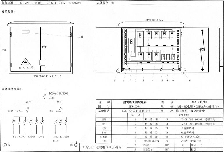 如何在施工現(xiàn)場配置臨時(shí)用電配電箱(機(jī)柜)？標(biāo)準(zhǔn)化的例子！