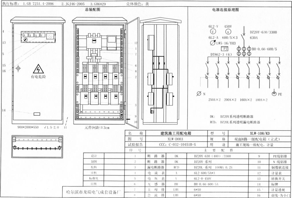 如何在施工現(xiàn)場配置臨時(shí)用電配電箱(機(jī)柜)？標(biāo)準(zhǔn)化的例子！