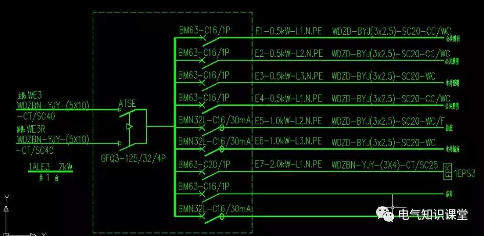 配電箱系統(tǒng)圖中的字母是什么意思？教你如何閱讀配電箱系統(tǒng)圖！